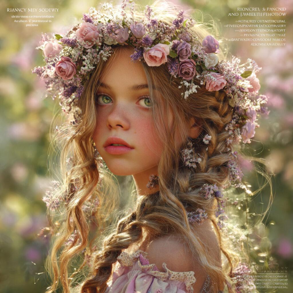 Floral Crown Braids for Easter Morning