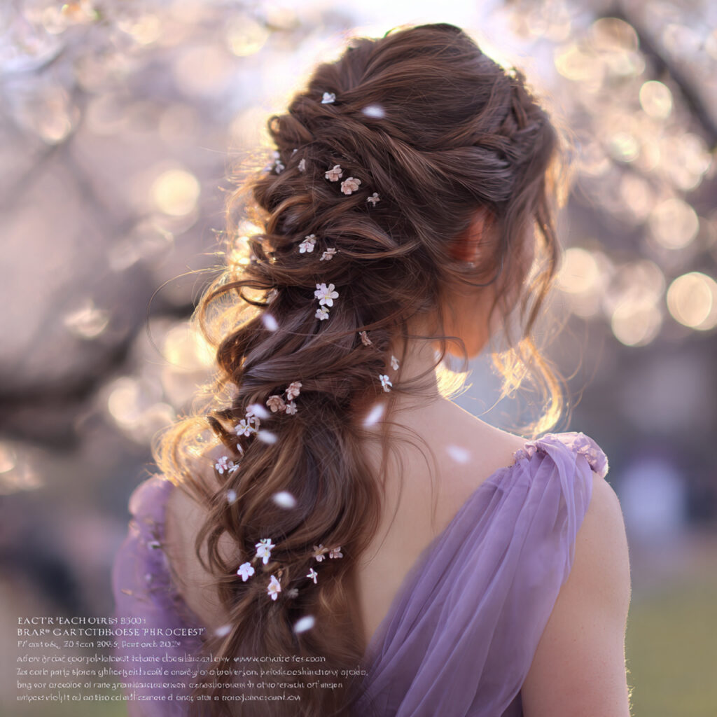 Waterfall Braid Easter Inspiration