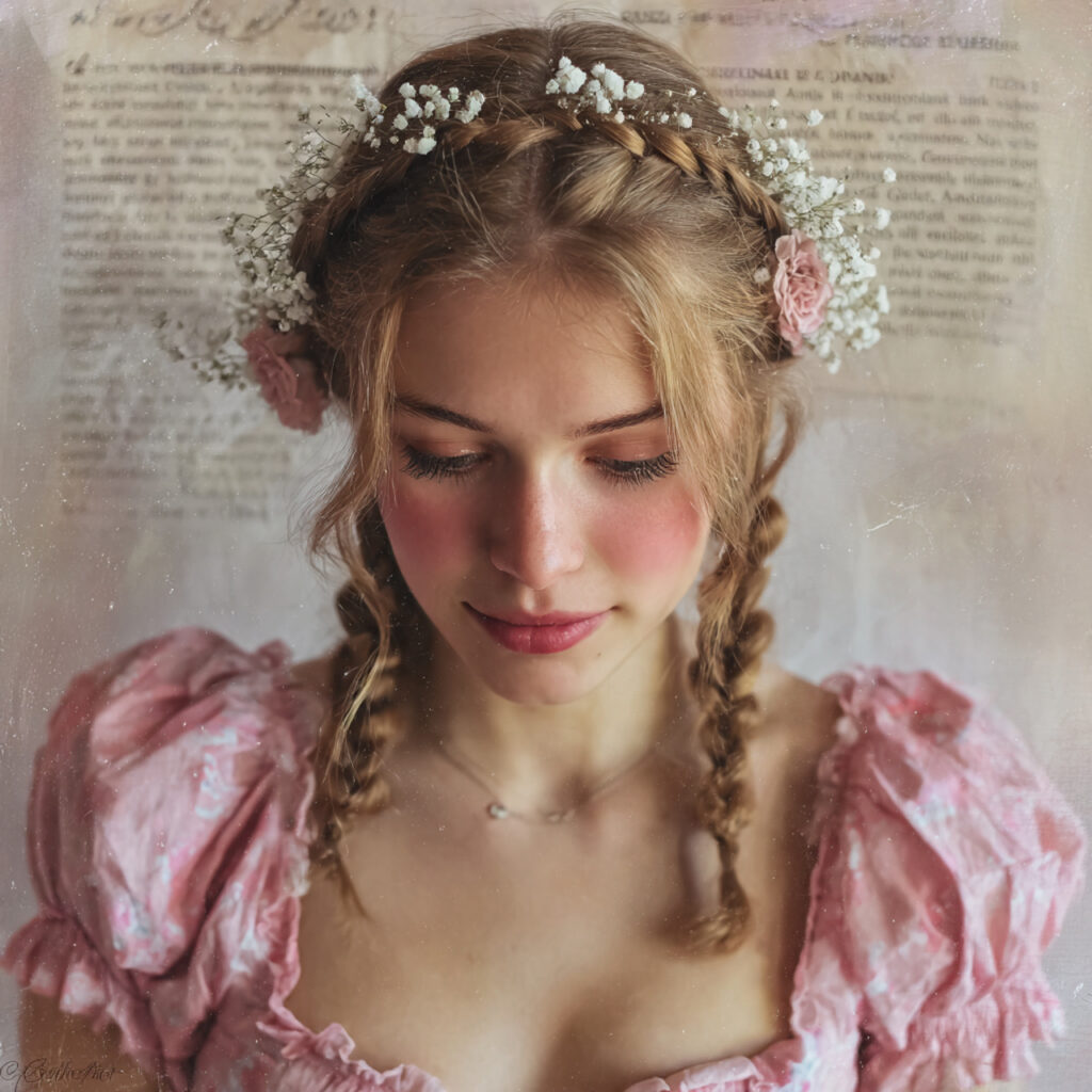 Milkmaid Braid Easter Morning Styles