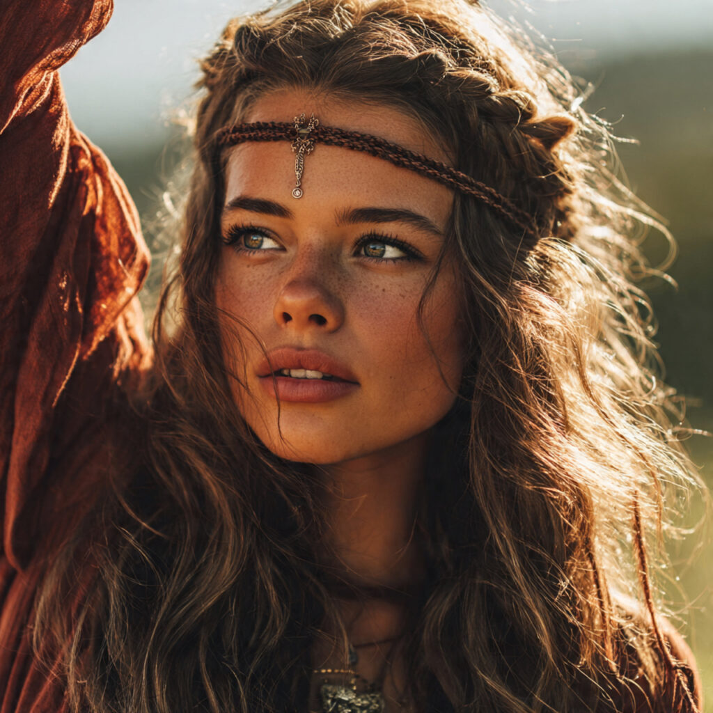 Braided Headband Accent Idea