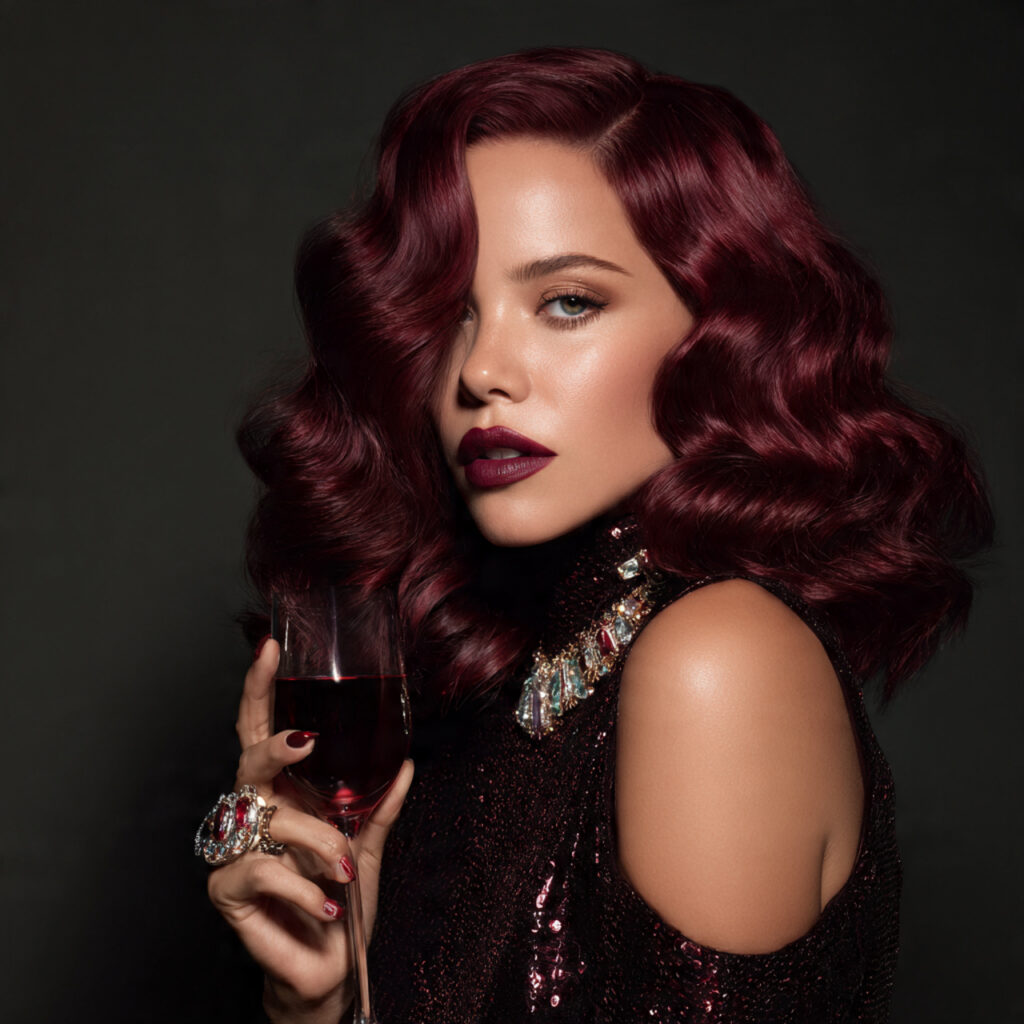 Wine Red Depth Concepts