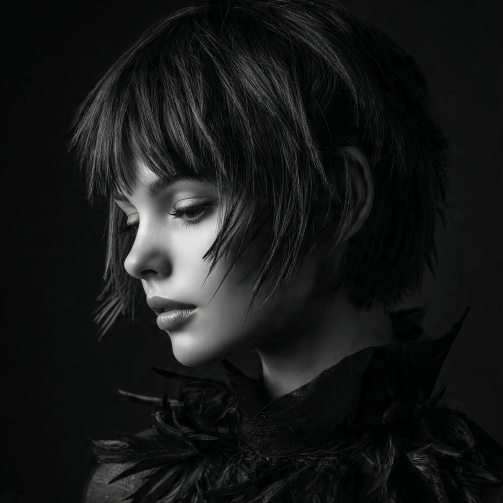 Hime Cut with Bangs and Fringe