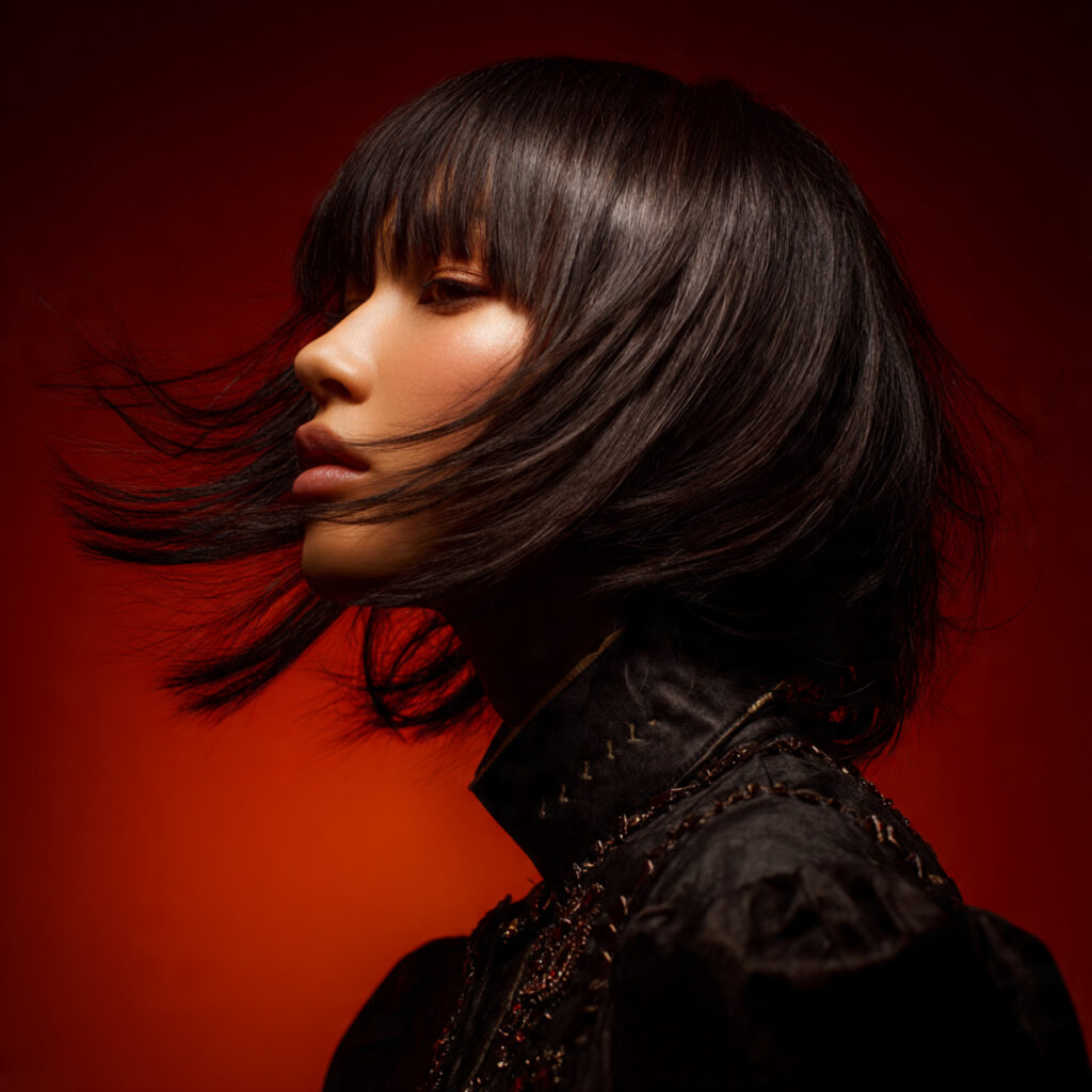 Hime Cut with Layers